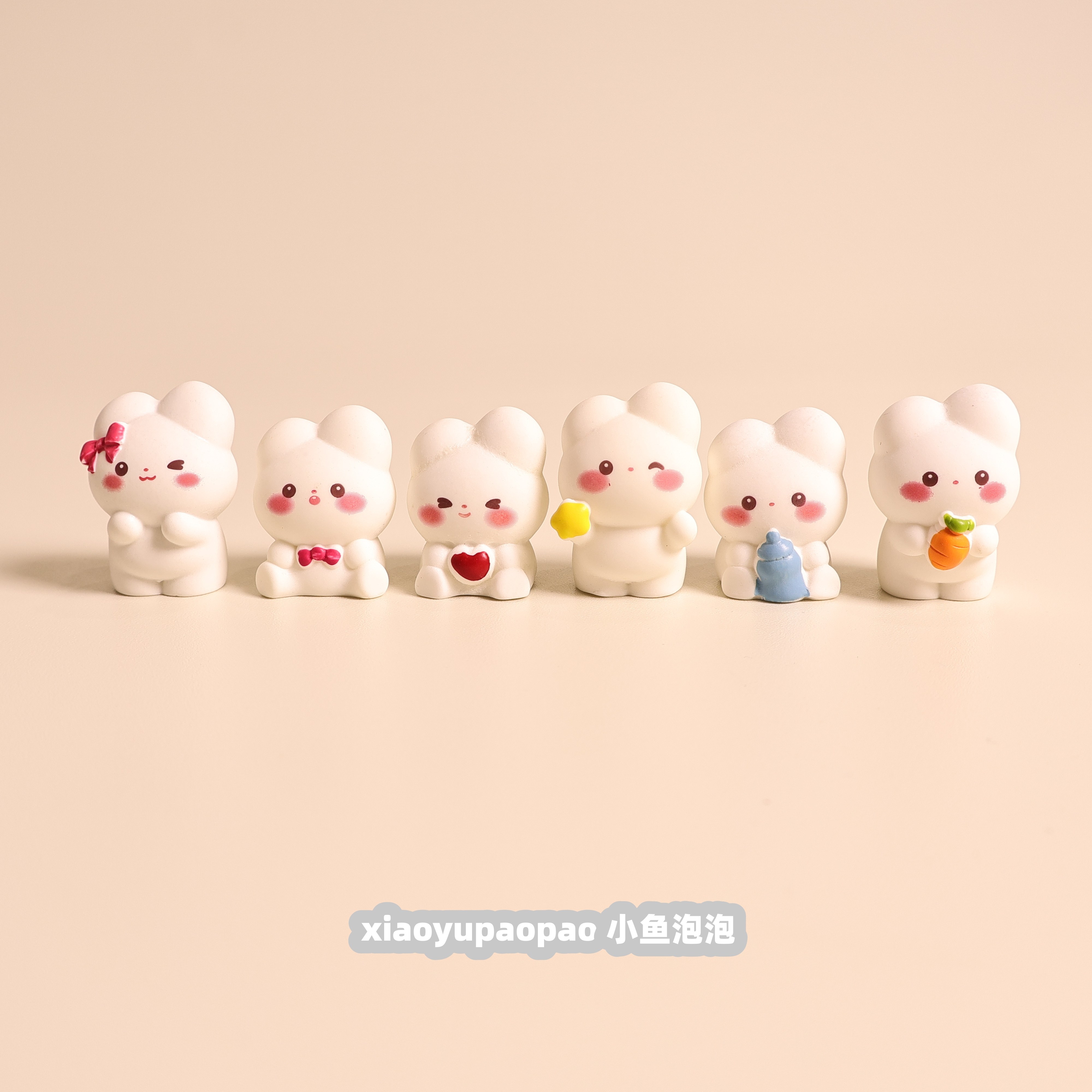 无聊了可爱迷你小兔子桌面小摆件工位装饰品办公室工位装饰品,家居饰品,桌面摆件,淘宝优惠券,粉丝福利购,淘宝优惠卷