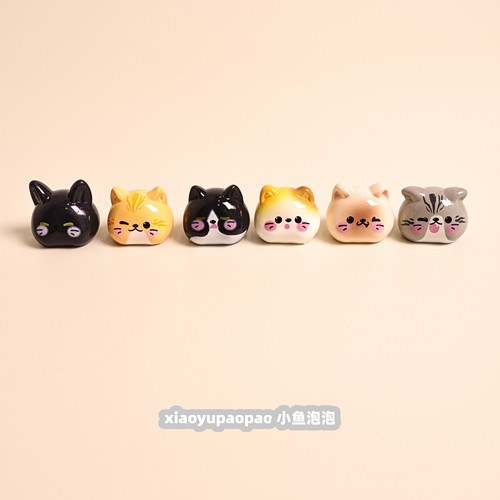 可爱迷你小猫咪摆件桌面装饰品