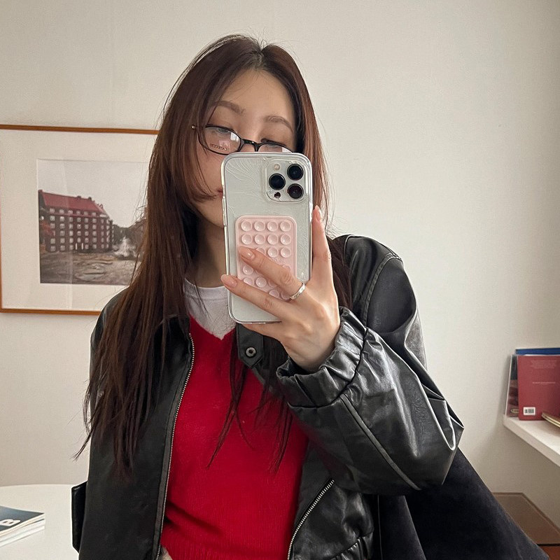 ins博主同款手机自拍硅胶吸盘
