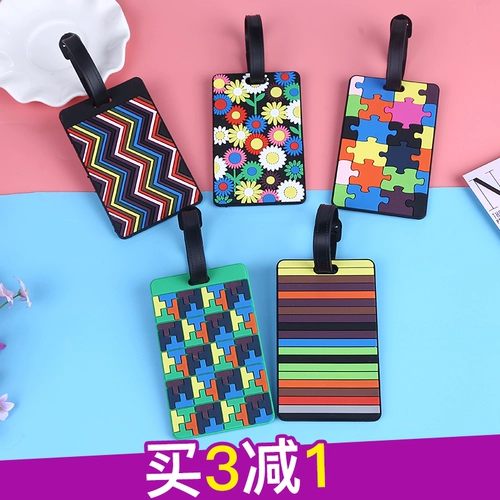 Портативный чемодан для путешествий, багажная бирка