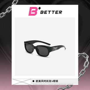 BETTER 双v眼镜 P10129 欧美风时尚