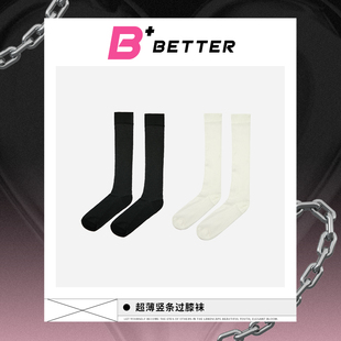 超薄竖条过膝袜 BETTER P10174