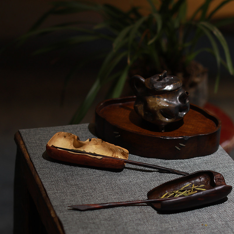 Mingyuantang tea utensil manual solid wood Cha cha Japanese Tea Teaspoon Tea dial Buddhist mood Retroin the Tableware , Tea set , Tea/With zero  category - from Buy2taobao.com to provide professional Taobao agent buy service