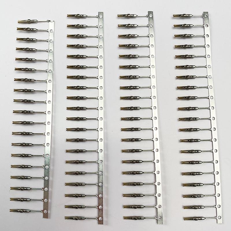 管座插针镀金管脚插针硬脚插针QS-30 IN-12辉光管配件辉光管管座