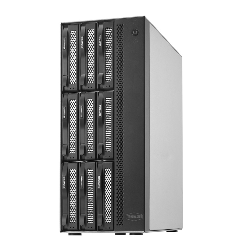 铁威马T9-423高配NAS网络存储 8G内存（可扩32GB）中小企业级办公9盘位硬盘盒柜小型商用紧凑式设计