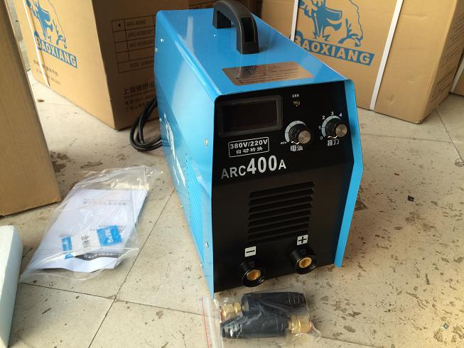 上海宝翔ARCZX7-400逆变直流铜线两用双电压电焊机带推力220/380V