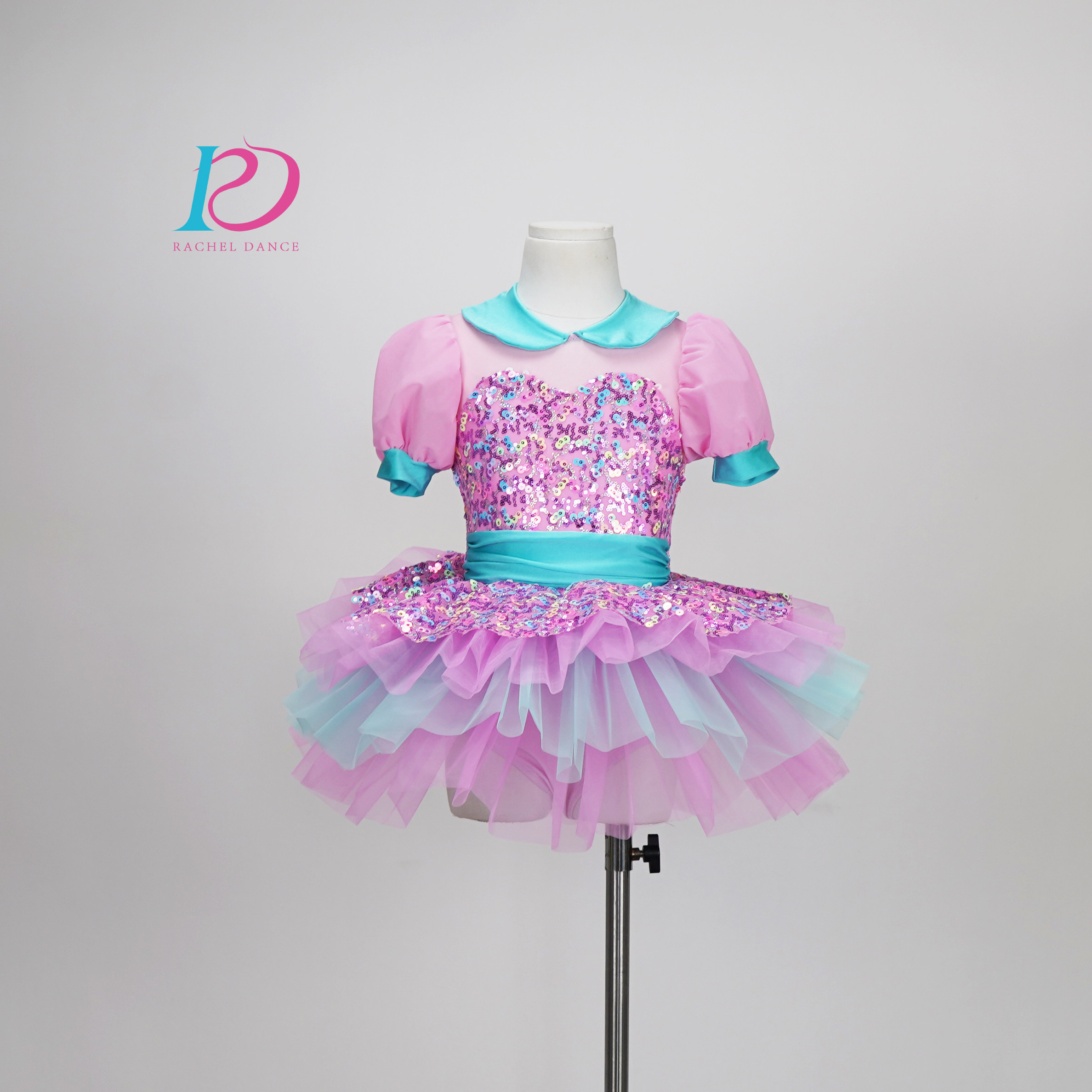 女童儿童演出服蓬蓬纱裙