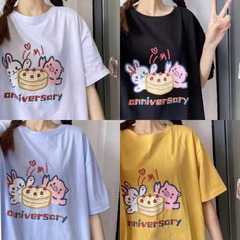 短袖恤女學生潮少女感可愛日系韓版寬鬆大碼閨蜜裝上衣夏季