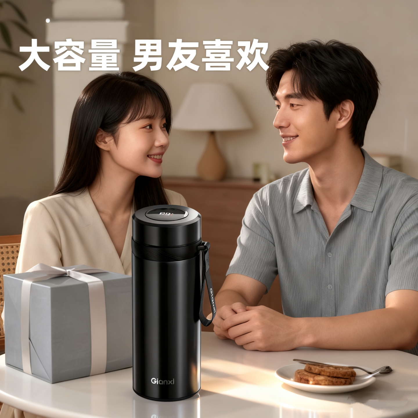 【节日送礼】男士保温杯大容量