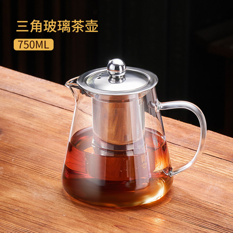 升级款圆形茶壶