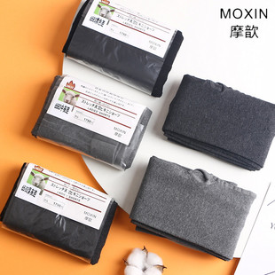 MOXIN摩歆秋冬加厚连裤袜女收腹提臀保暖显瘦螺纹灰色打底裤6583