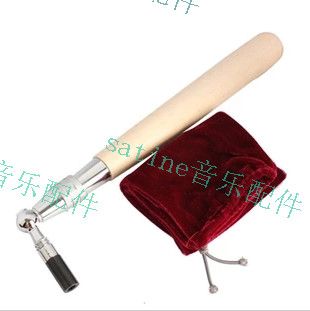 盛源厂家直销钢琴调律工具 色木固定式调律扳手 调音扳手 含布兜