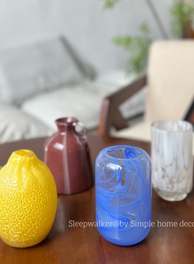 掌上瓶｜桌面茶桌小花瓶香薰瓶断头花花瓶香薰精油瓶