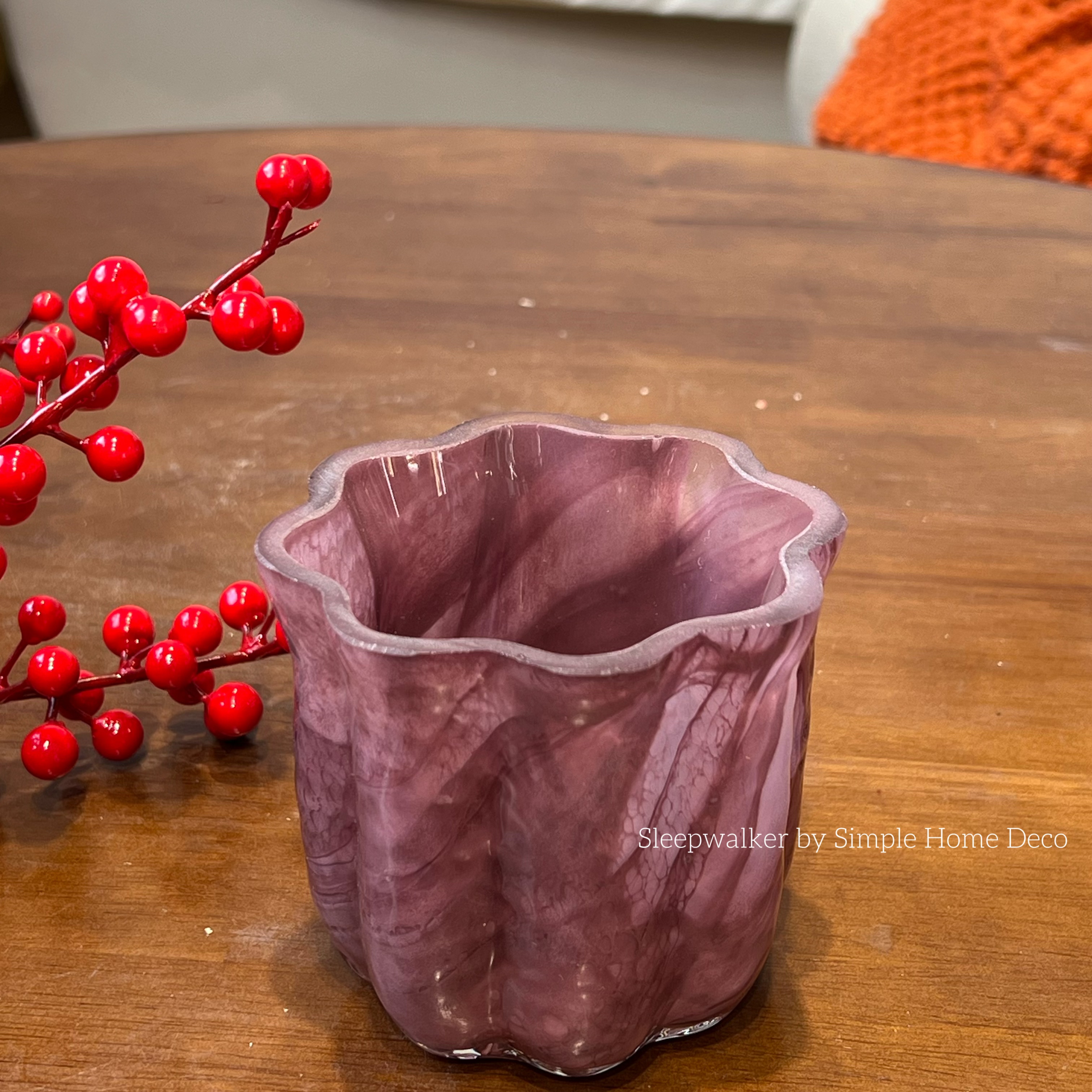 小可爱们|外贸出口玻璃烛台 收纳 笔筒 香薰蜡烛容器