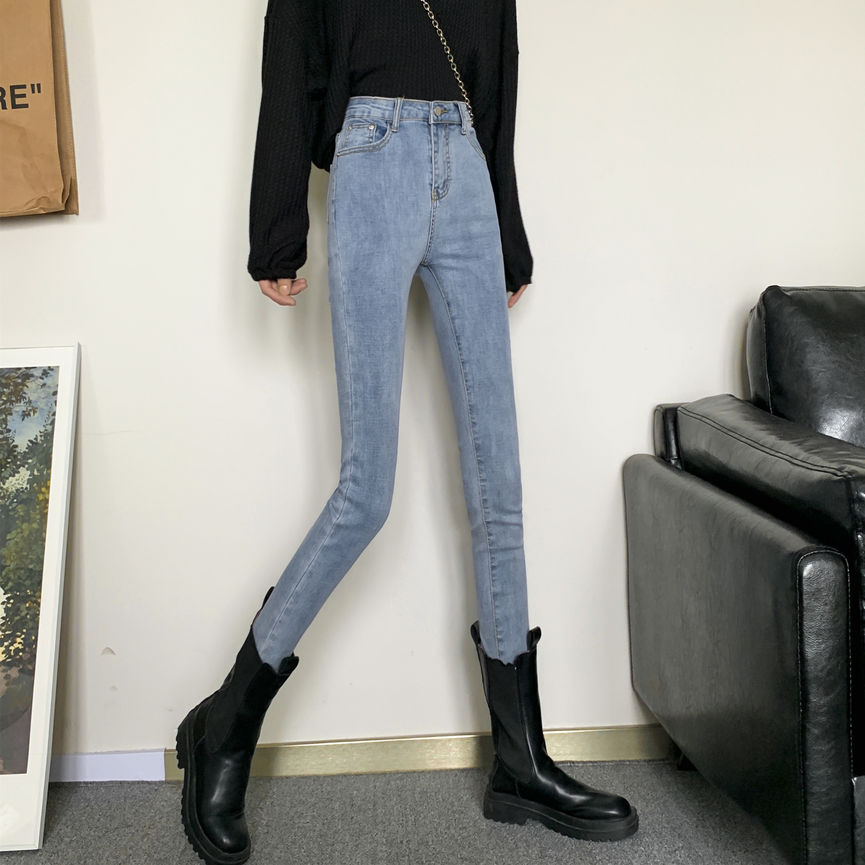 Women's 2-color jeans