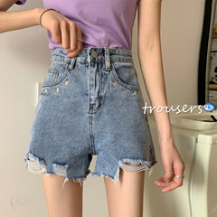 Real price show thin age reduction Daisy denim shorts