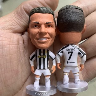 足球星手办玩偶20/21赛季C罗纳尔多迪巴拉莫拉塔公仔明星人偶摆件