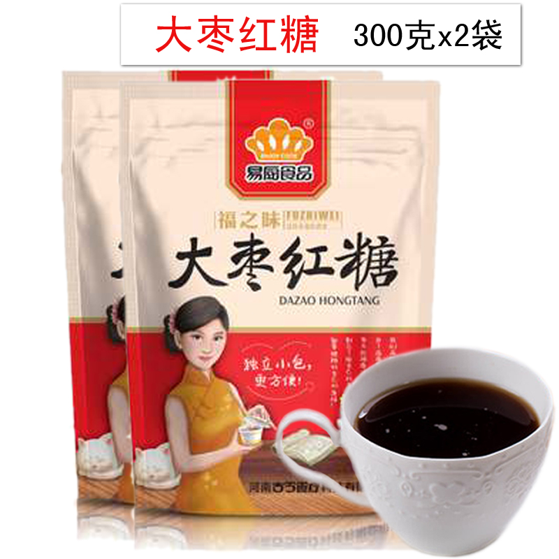 易厨食品大枣红糖经期300克x2袋