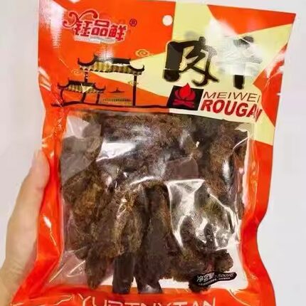 钰品鲜鸡肉干零食500克大包装鸡胸肉鸡肉条解馋零食小零食