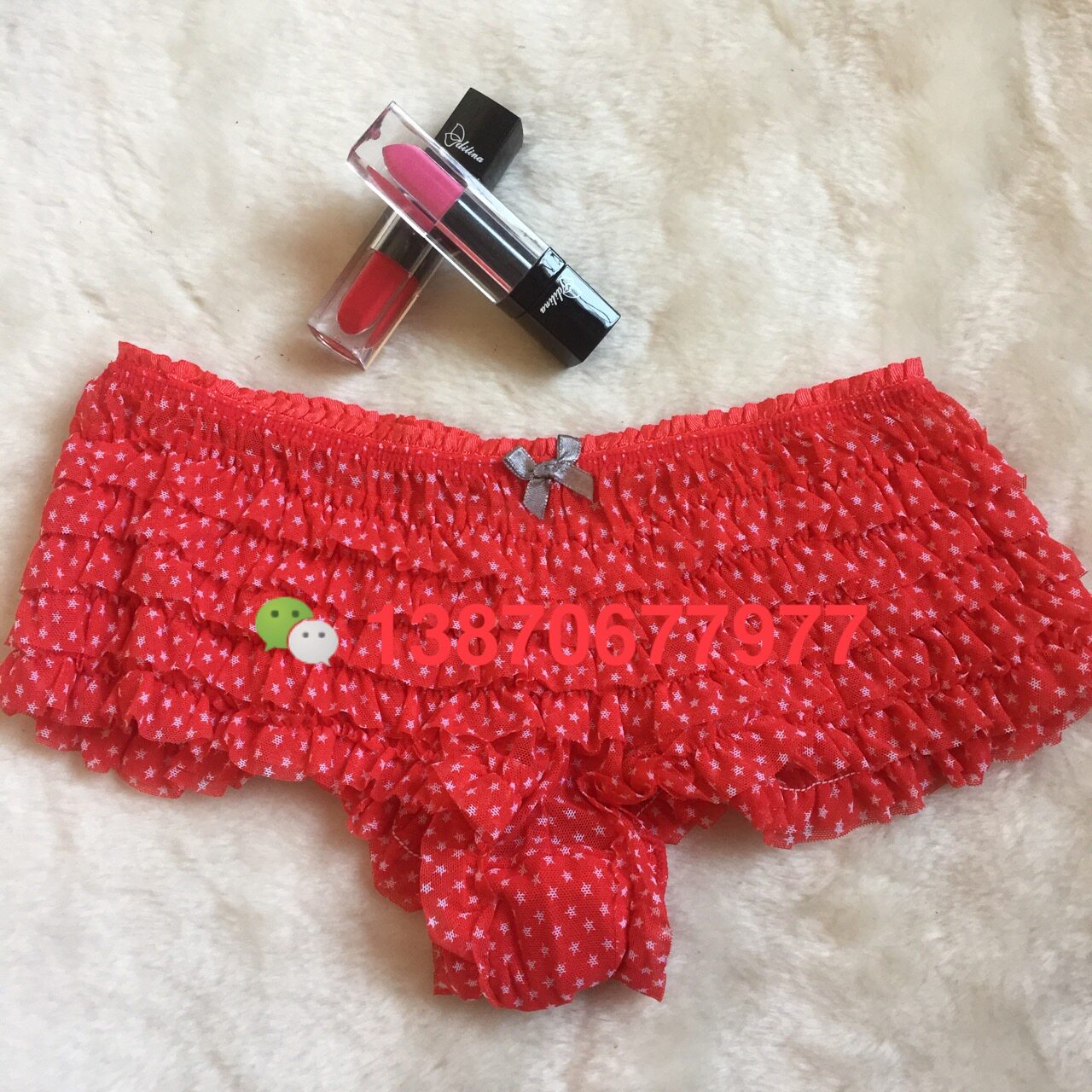 英国原单accessorize品牌 活泼可爱蛋糕层层少女三角低腰内裤多色