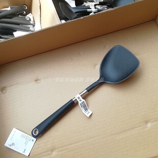 IKEA宜家正品365+ 哈特锅铲不锈钢/黑色硅胶防滑不粘锅具菜铲锅铲