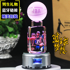 生日礼物男生 科比哈登詹姆斯库里篮球手办 送男朋友成人礼纪念品