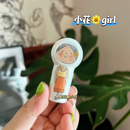 泰国清迈薄荷鼻通提神醒脑棒通鼻防犯神器舒缓放松可爱卡通伴手礼