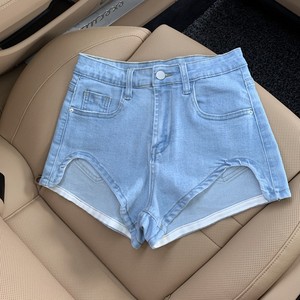 RM15090#INS博主款复古高腰显瘦弹力超短裤小心机大长腿热裤