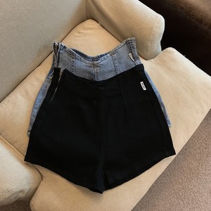 RM13522#夏季百搭高腰显瘦牛仔短裤辣妹热裤