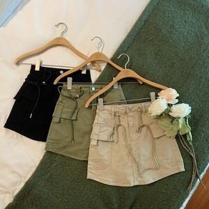 RM13521#夏季辣妹纯欲风工装牛仔半身裙