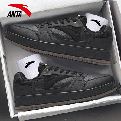 安踏元年2板鞋休闲鞋小白鞋男鞋