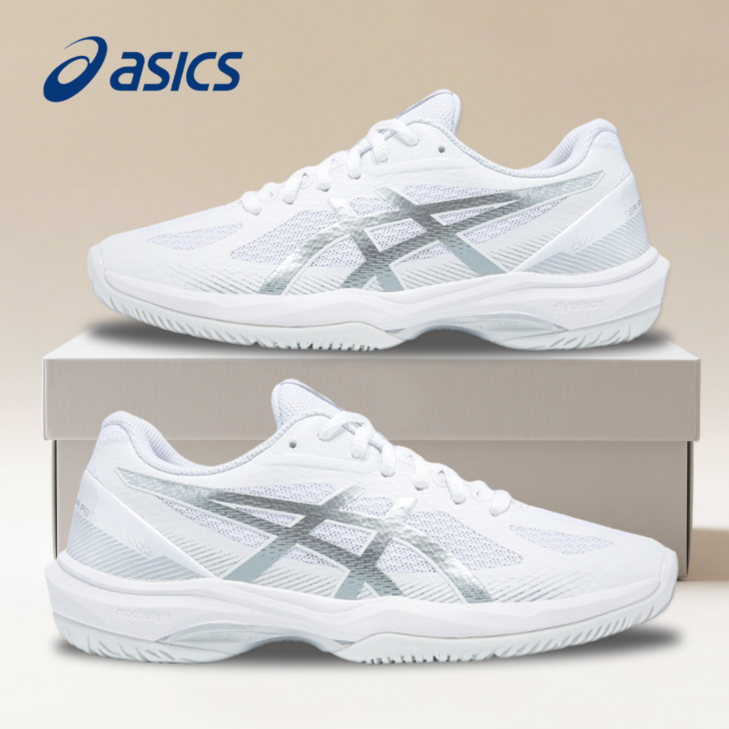 ASICS亚瑟士羽毛球鞋网鞋运动鞋