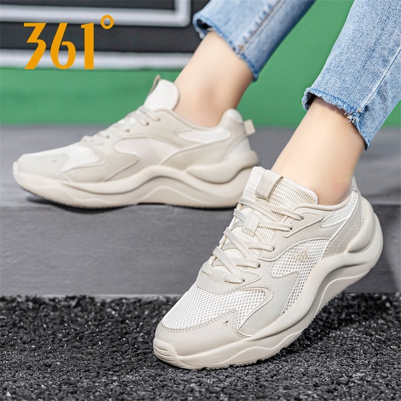 361官方旗舰店女鞋百搭厚底网面鞋361度透气休闲鞋通勤女款运动鞋,运动鞋new,运动休闲鞋,淘宝优惠券,粉丝福利购,淘宝优惠卷