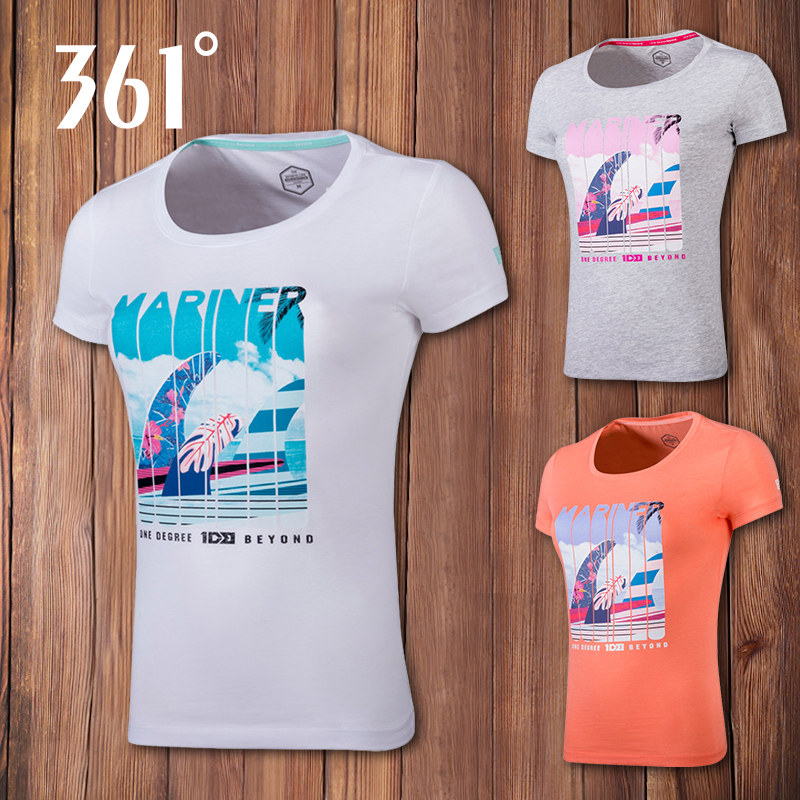 361¶ÌÐäTÐôÅ® Ïļ¾Å®×°2018пîÔ²Áì°ëÐä¿íËÉÅܲ½·þ361¶ÈÕýÆ·ÉÏÒÂ