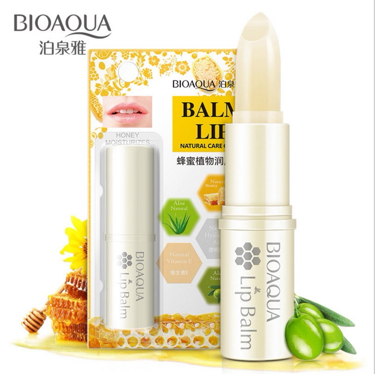 正品天然植物润唇膏滋润补水保湿唇膏无色无味淡化唇纹男女