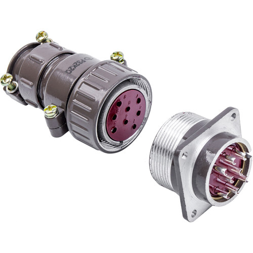 P32型航空插头P32-8芯(P32K2Q) 10芯 圆形连接器 航空插件 插头