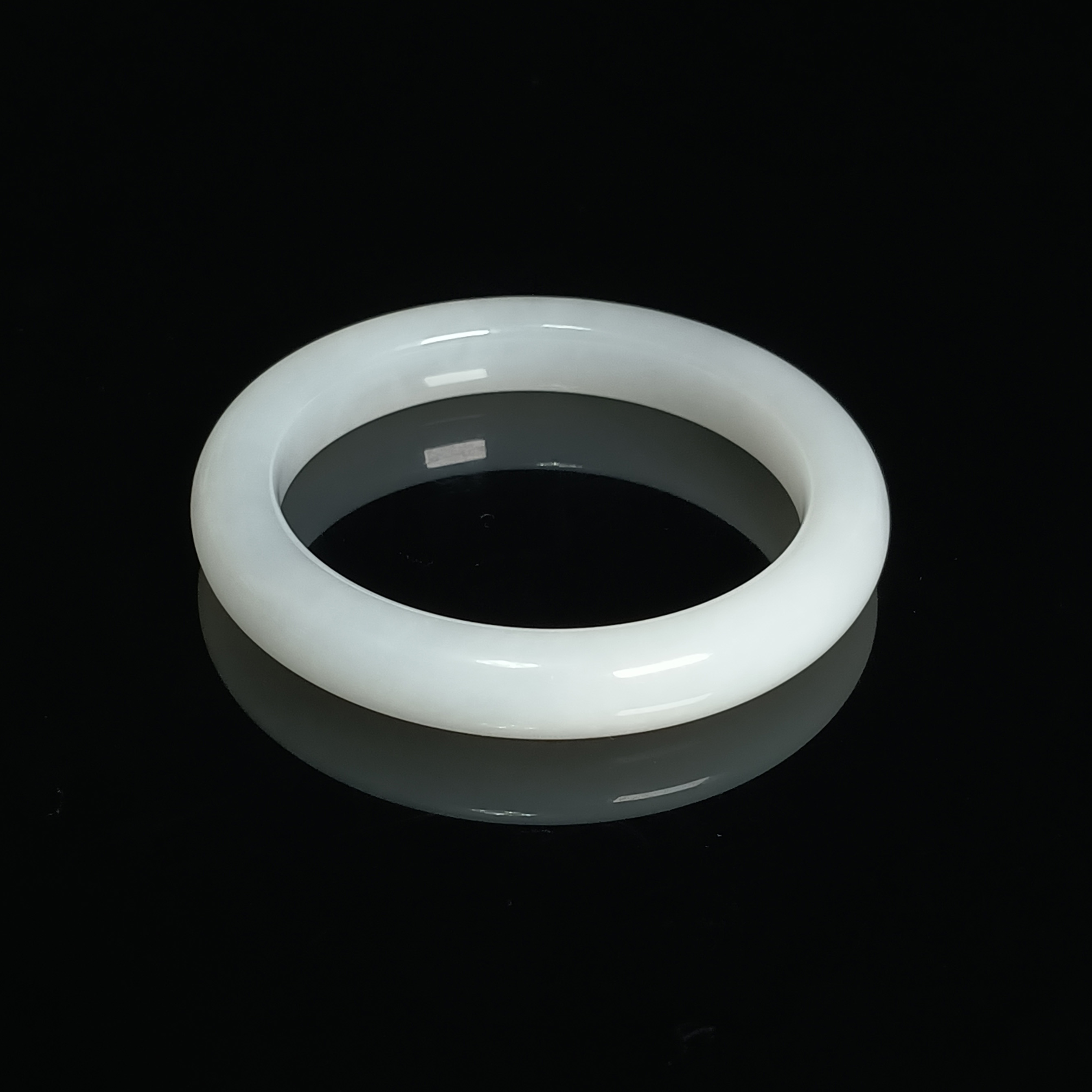 和田玉羊脂白玉手镯    内径58mm 24121300093