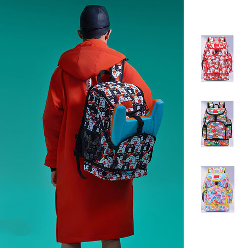 hosa浩沙29L大容量干湿分离多功能游泳双肩包比赛儿童背包男女