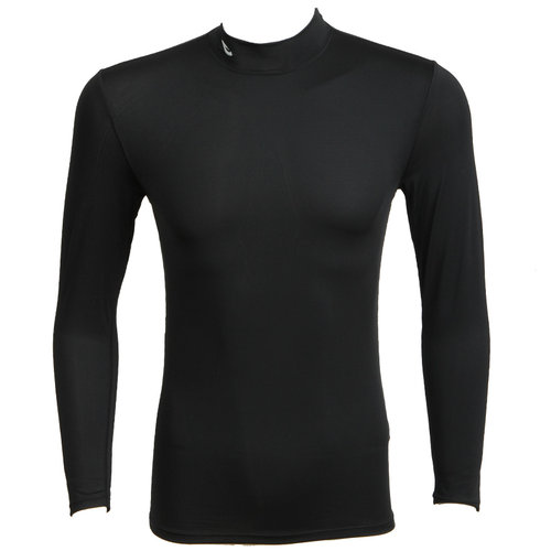 hosa浩沙男士跑步健身运动T恤长袖111431502吸湿排汗紧身打底速干