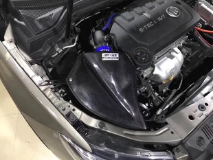 别克英朗1.5新英朗涡流三代EDDY碳纤进气风箱动力冬菇头套件改装