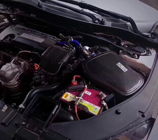 9.5代雅阁2.4思铂睿涡流三代EDDY碳纤进气风箱动力冬菇头套件改装