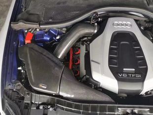 airspeed进气套件套装 适配奥迪C7 2.8L3.0T改装 碳纤维风箱 A6L