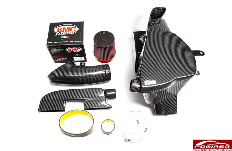 适配宝马E90 E91 92 93 M3 4.0改装进气套件冬菇头风箱碳纤维