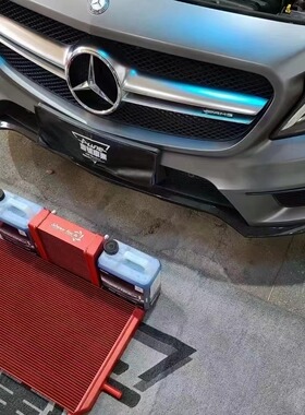 SNOWTECH加大中冷水箱改装适配奔驰AMG CLA45 A45 GLA45 W176动力