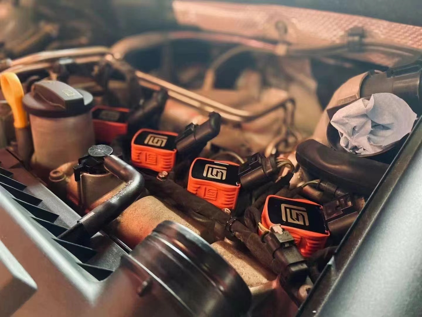 力爽改装点火线圈SPE PRO适配大众奥迪EA211 1.4T 1.6高尔夫7/8A3