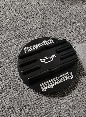 适配大众CC高尔夫GTI6尚酷2代EA888发动机机油盖锻造铝合金黑色