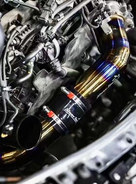 SNOWTECH强化涡轮增压管铝合金钛合金适配宝马5系G68 530B48 540