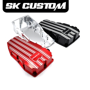 适用于十代思域飞度gk5改装 加大CVT变速箱油底壳波箱散热油壳