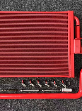 SnowTech加大中冷散热器水箱适用奔驰W177 AMG CLA35 A35L GLB35