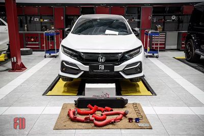 适配本田十代思域FK7 FC1 1.5T改装高性能SNOWTECH加大中冷涡轮管